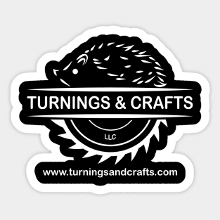 Turnings & Crafts Official Shirt Sticker